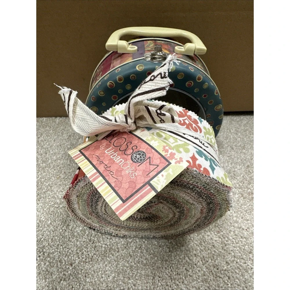 Blossom by Urban Chiks fabric Jelly roll Urban Chiks Retired Moda Fabrics Floral